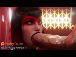 countess - oral sex; minet; blowjob; deepthroat; facefuck; 3d sex porno hentai; (by @nuttytouch) [paragon]